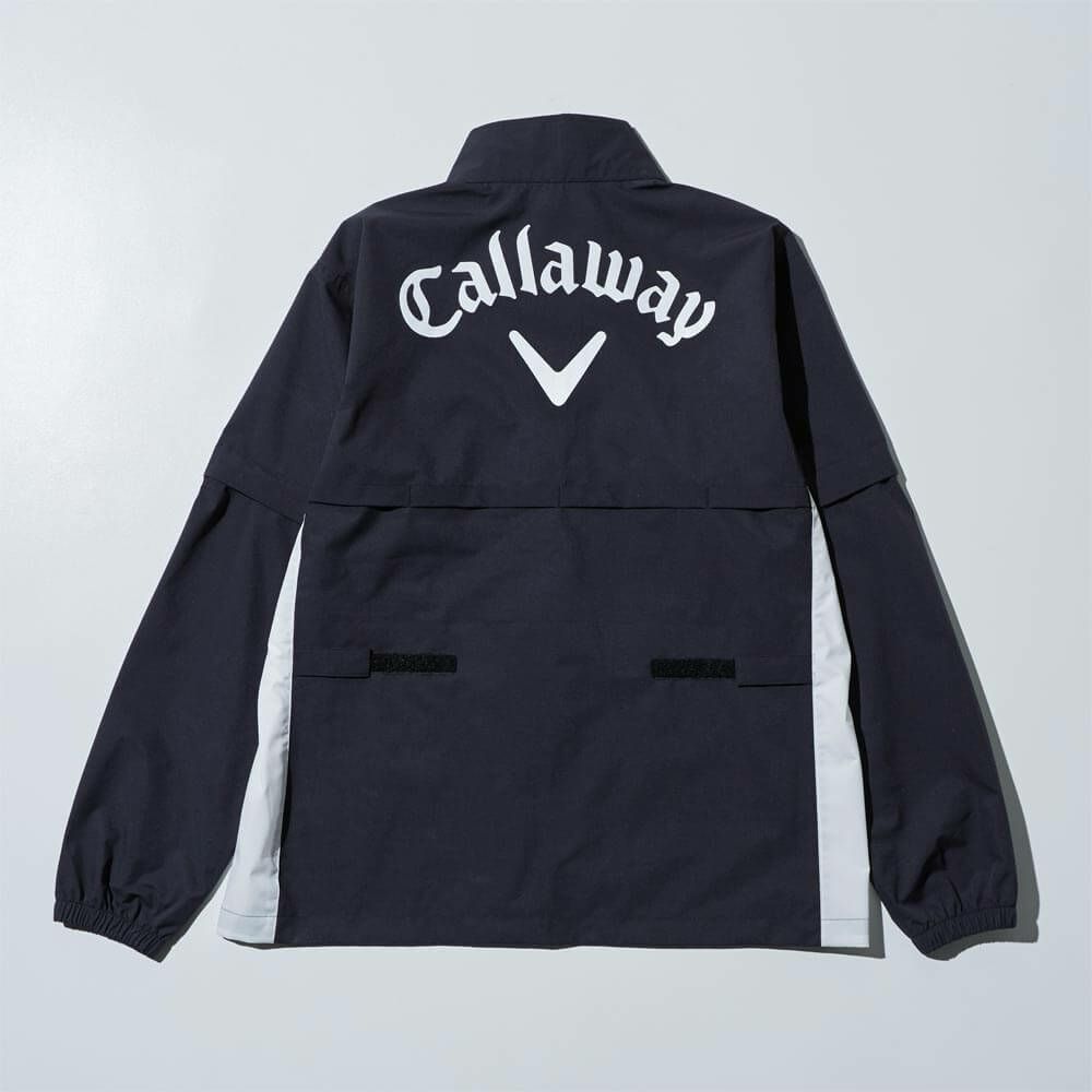 キャロウェイ Callaway　メンズ レインウェア 上下セット C25989100　2025年モデル ブラック　詳細3