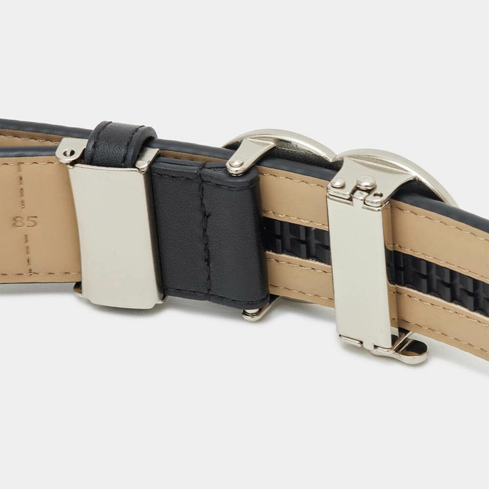 キャロウェイ Callaway　メンズ セレーション ベルト C25992101 1010 ブラック　2025年モデル ブラック 詳細4