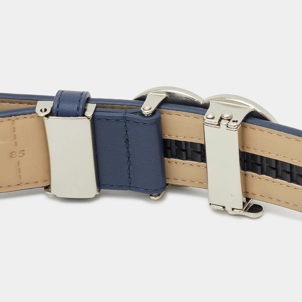 キャロウェイ Callaway　メンズ セレーション ベルト C25992101 1120 ネイビー　2025年モデル ネイビー 詳細4