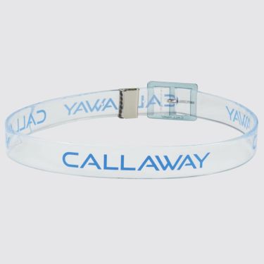 キャロウェイ Callaway　レディース ロゴプリント クリア ベルト C25192204 1111 ブルー　2025年モデル ブルー 詳細2