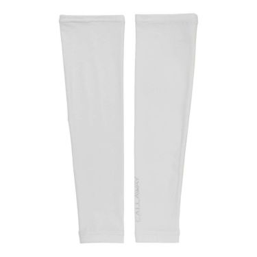 キャロウェイ Callaway　レディース クールコア ロゴプリント アームカバー C25198201 1030 ホワイト　2025年モデル ホワイト