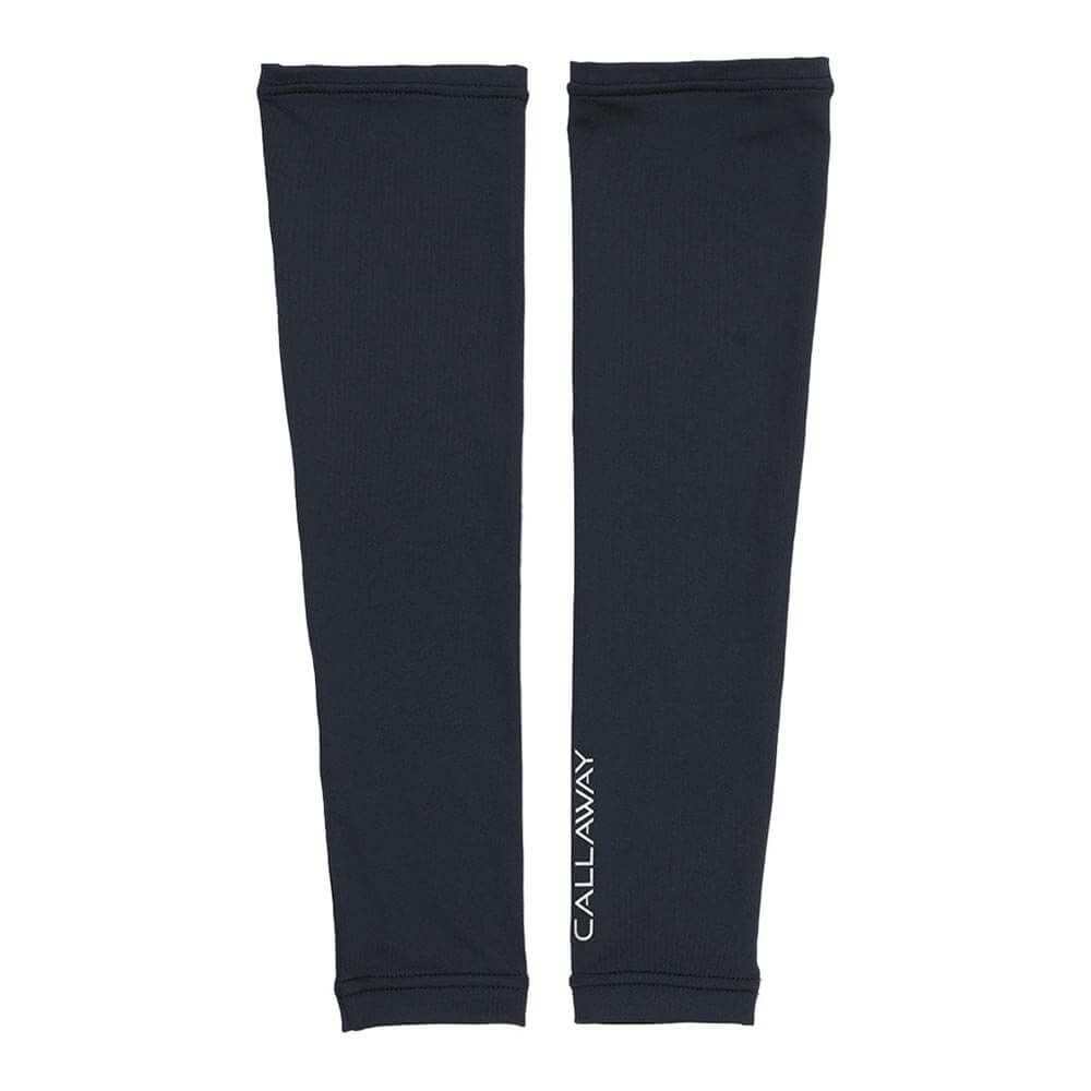 キャロウェイ Callaway　レディース クールコア ロゴプリント アームカバー C25198201 1120 ネイビー　2025年モデル ネイビー
