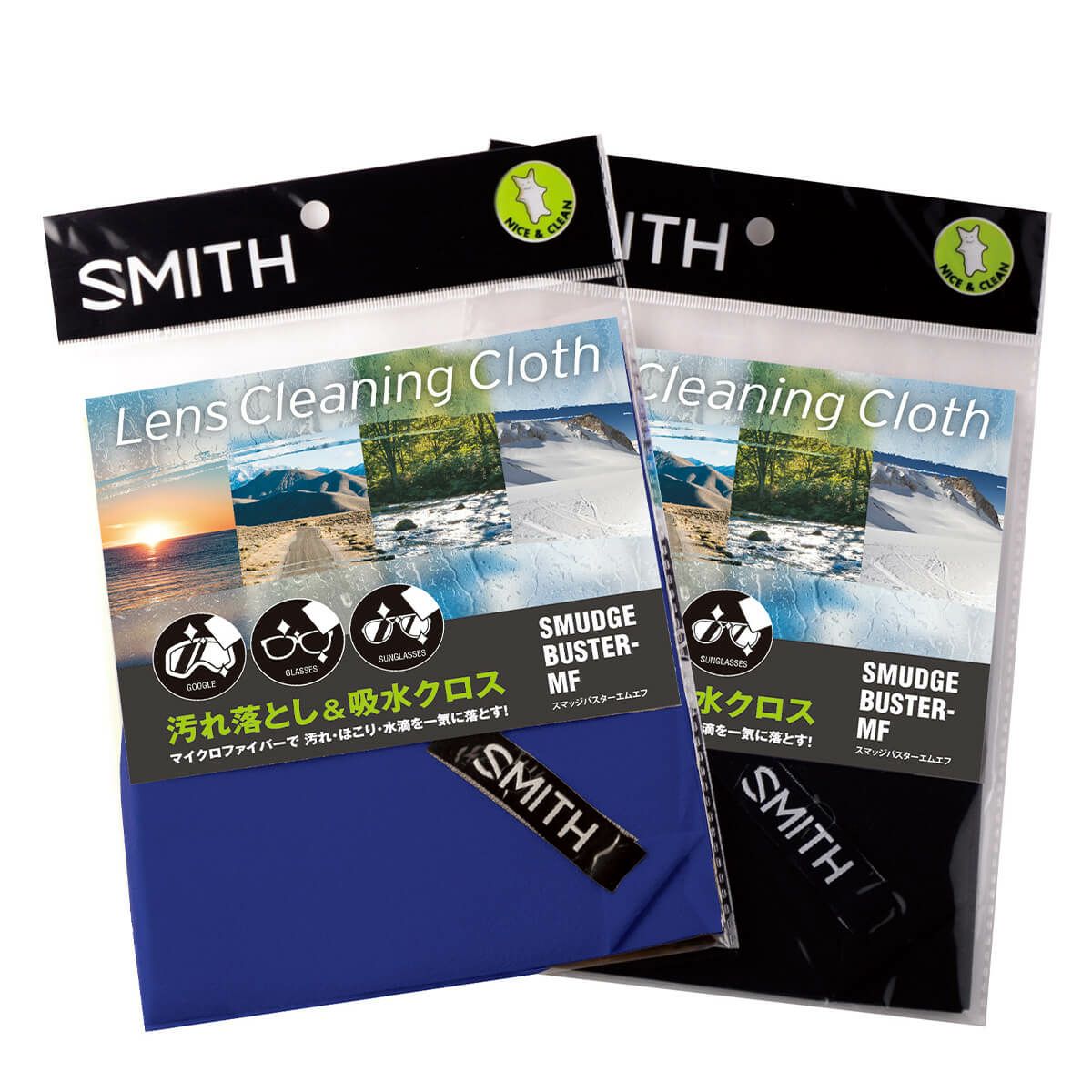 スミス SMITH　SMUDGEBUSTER　MF アウターレンズ用 レンズ拭き 2025-2026 詳細1