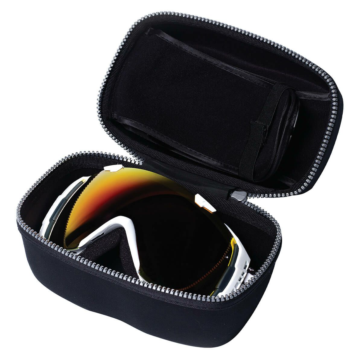 スミス SMITH　GOGGLE CASE HARD スキー スノーボード ゴーグルケースハード BLACK　アクセサリー 2025-2026 BLACK