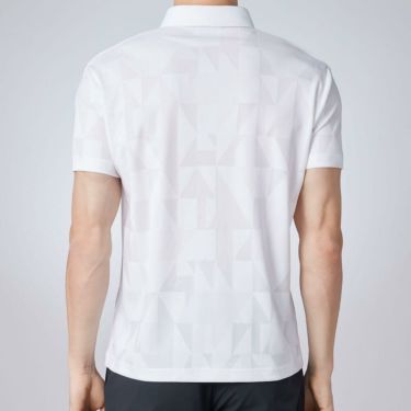 デサントゴルフ DESCENTE GOLF　メンズ オリガミ ジャカード 半袖 ポロシャツ DG5SHS20M　2025年モデル 詳細3