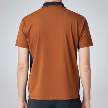 デサントゴルフ DESCENTE GOLF　メンズ ハーフジップ 半袖 ポロシャツ DG5SHS21M　2025年モデル 詳細3