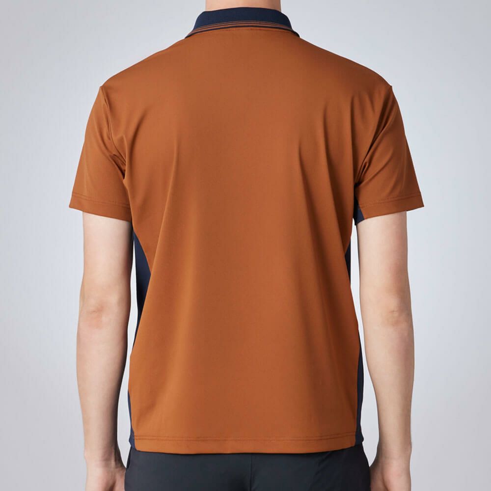 デサントゴルフ DESCENTE GOLF　メンズ ハーフジップ 半袖 ポロシャツ DG5SHS21M　2025年モデル 詳細3