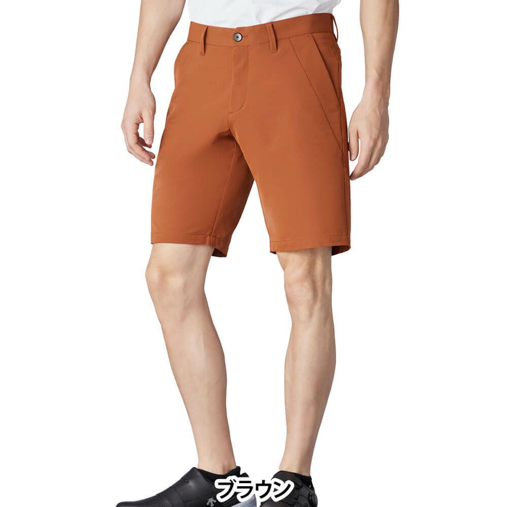 デサントゴルフ DESCENTE GOLF　メンズ クーリスト ショートパンツ DG5SHP04M　2025年モデル ブラウン