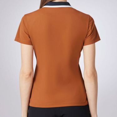 デサントゴルフ DESCENTE GOLF　レディース 鹿の子 半袖 ポロシャツ DG5SHS13L　2025年モデル 詳細3