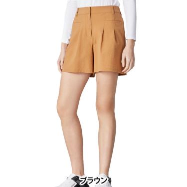 デサントゴルフ DESCENTE GOLF　レディース ドビー織 ショートパンツ DG5SHP04L　2025年モデル ブラウン