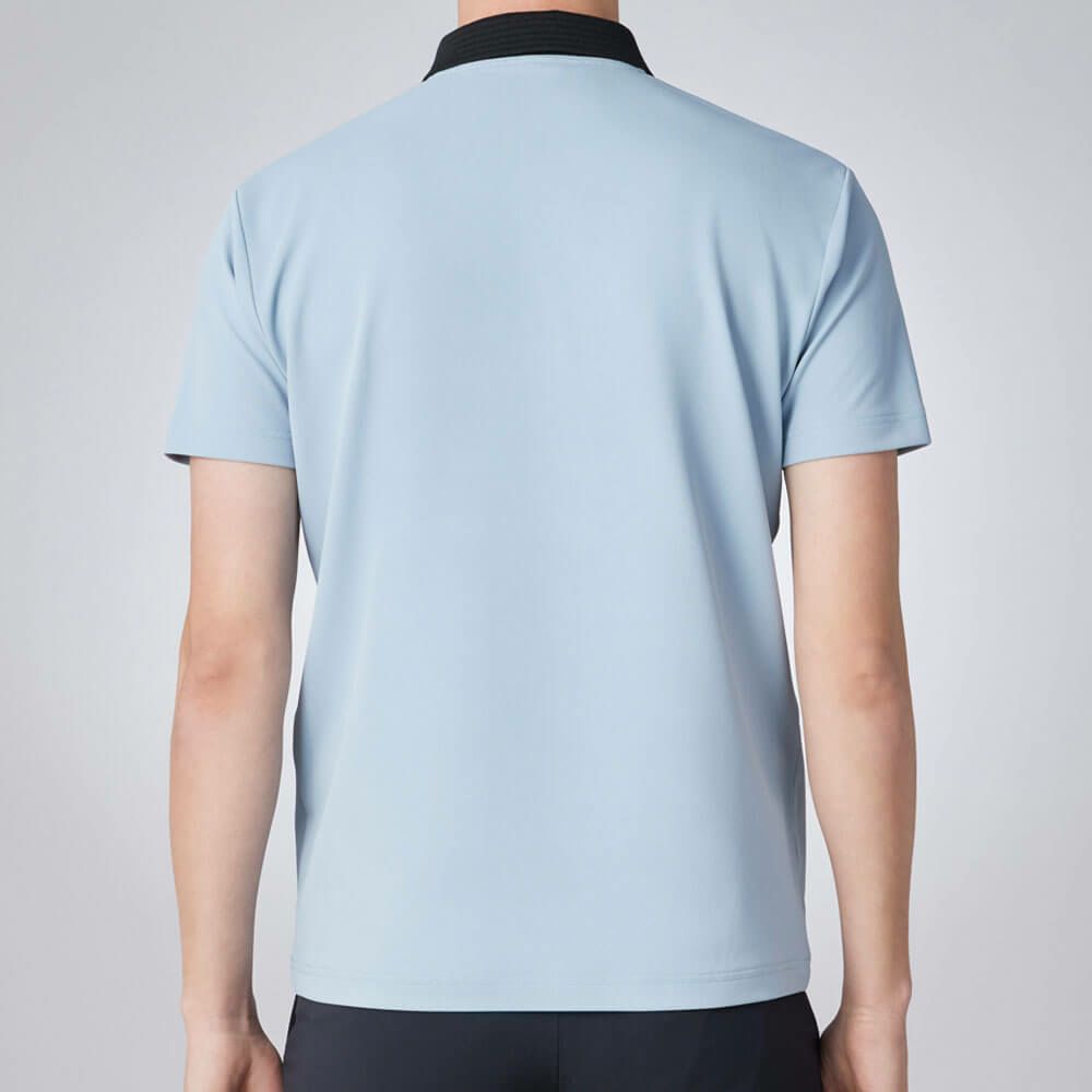 デサントゴルフ DESCENTE GOLF　メンズ 鹿の子 半袖 ポロシャツ DG5SHS17M　2025年モデル 詳細4