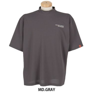 ユナイテッドアローズゴルフ　メンズ 半袖 ハイネックシャツ 6017-699-0112　2025年モデル MD.GRAY