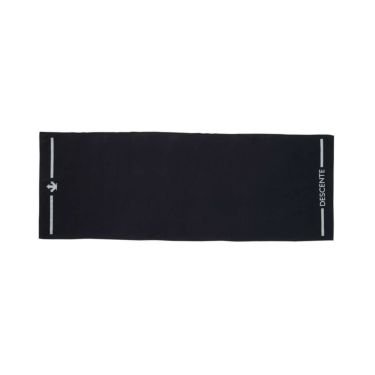 デサントゴルフ DESCENTE GOLF　クールタオル（シリコンケース付き） DG5SAZ41M BK00 ブラック　2025年モデル ブラック