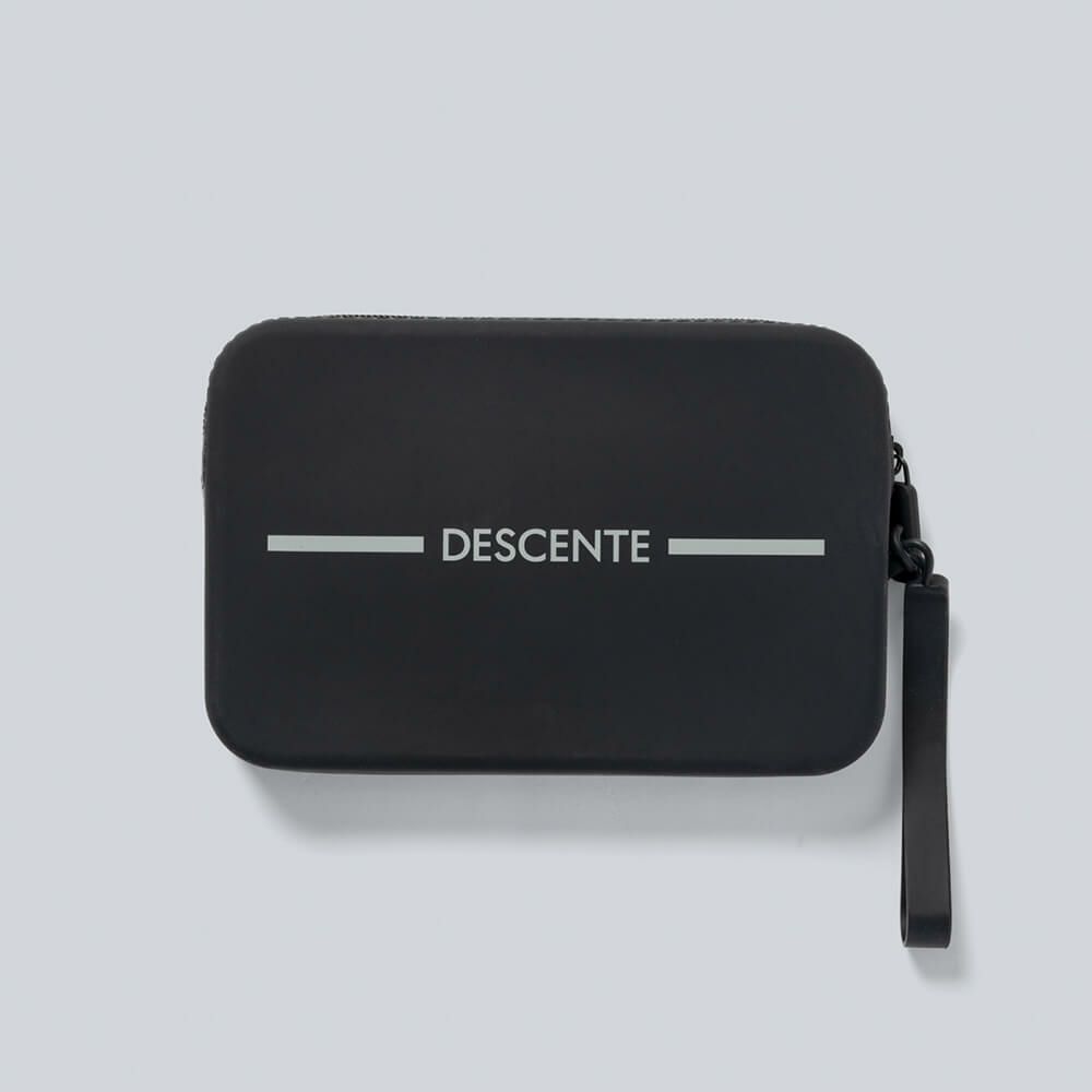 デサントゴルフ DESCENTE GOLF　クールタオル（シリコンケース付き） DG5SAZ41M BK00 ブラック　2025年モデル 詳細3