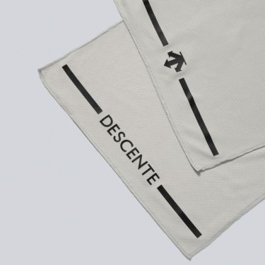 デサントゴルフ DESCENTE GOLF　クールタオル（シリコンケース付き） DG5SAZ41M GY00 グレー　2025年モデル 詳細1