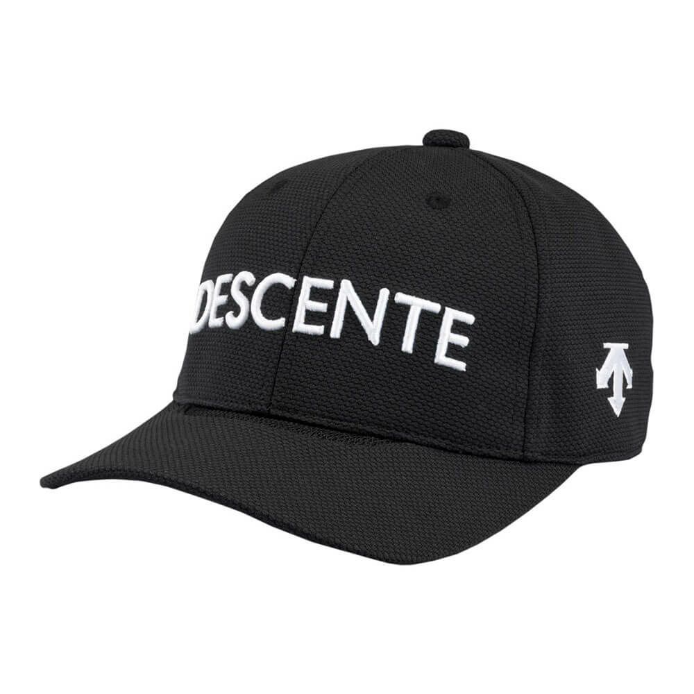 デサントゴルフ DESCENTE GOLF　メンズ クーリング メッシュキャップ DG5SCP04M BK00 ブラック　2025年モデル ブラック