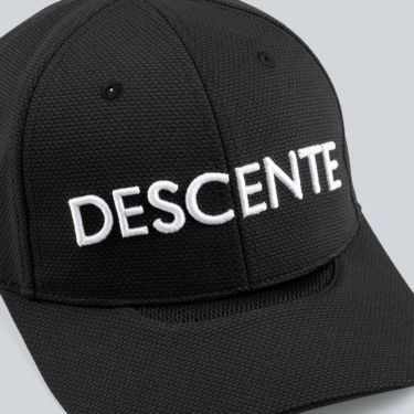  デサントゴルフ DESCENTE GOLF　メンズ クーリング メッシュキャップ DG5SCP04M BK00 ブラック　2025年モデル 詳細4