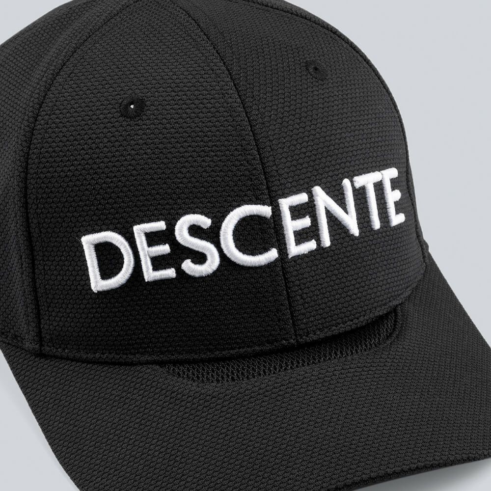  デサントゴルフ DESCENTE GOLF　メンズ クーリング メッシュキャップ DG5SCP04M BK00 ブラック　2025年モデル 詳細4