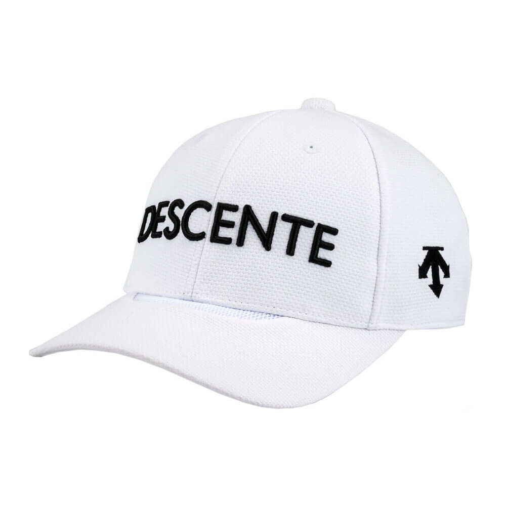 デサントゴルフ DESCENTE GOLF　メンズ クーリング メッシュキャップ DG5SCP04M WH00 ホワイト　2025年モデル ホワイト