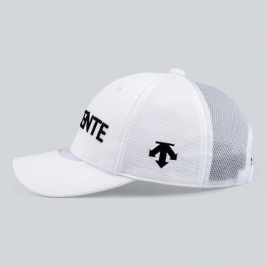 デサントゴルフ DESCENTE GOLF　メンズ クーリング メッシュキャップ DG5SCP04M WH00 ホワイト　2025年モデル 詳細2