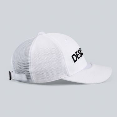 デサントゴルフ DESCENTE GOLF　メンズ クーリング メッシュキャップ DG5SCP04M WH00 ホワイト　2025年モデル 詳細3