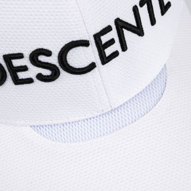 デサントゴルフ DESCENTE GOLF　メンズ クーリング メッシュキャップ DG5SCP04M WH00 ホワイト　2025年モデル 詳細6