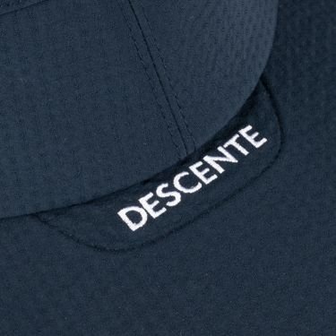 デサントゴルフ DESCENTE GOLF　レディース ワイドブリム リボン サンバイザー DG5SCP53L NV00 ネイビー　2025年モデル 詳細7