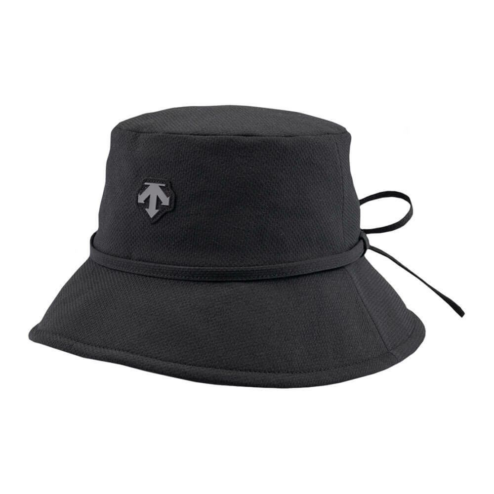 デサントゴルフ DESCENTE GOLF　レディース リボン バケットハット DG5SCP70L BK00 ブラック　2025年モデル ブラック