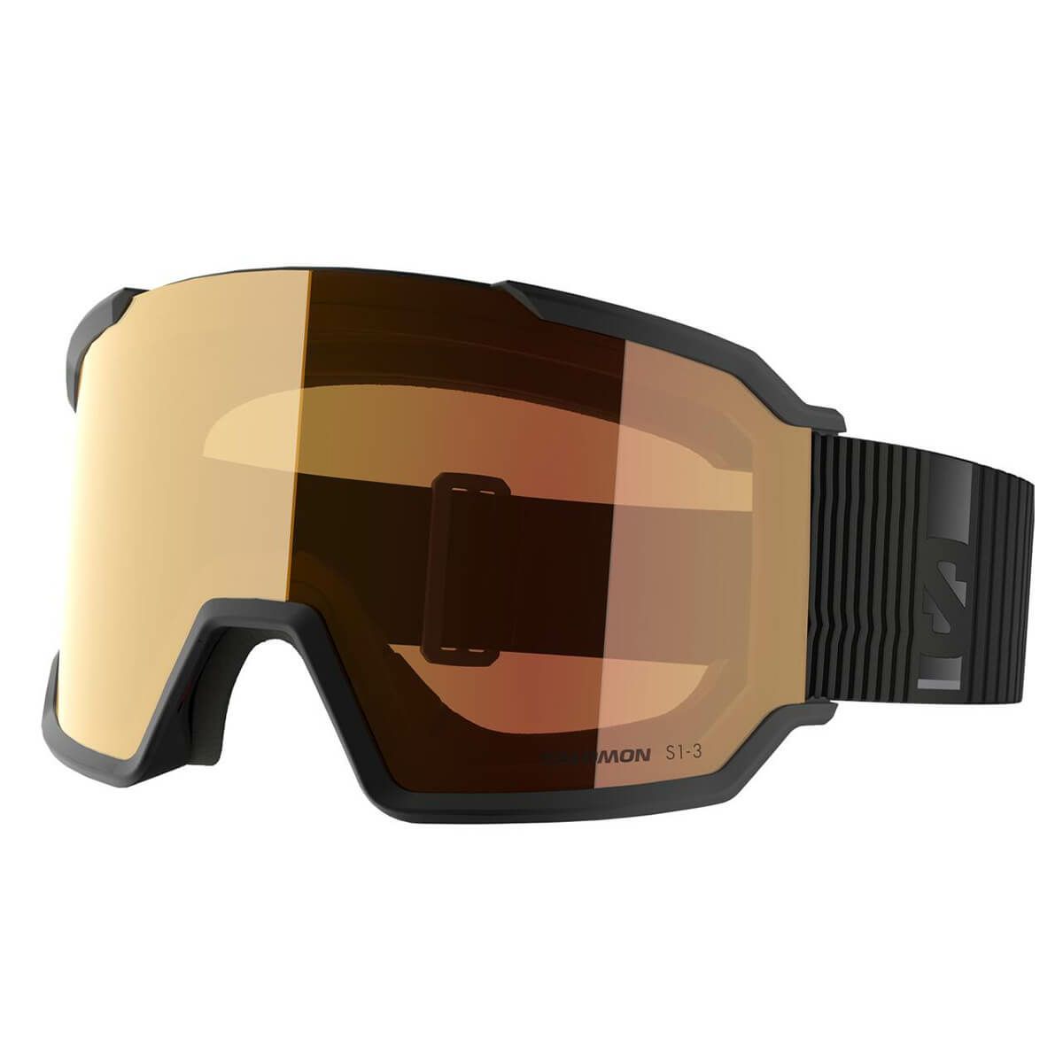 サロモン SALOMON　S/VIEW 3 PHOTOCHROMIC エス/ビュー3 調光レンズ BLACK/PHOTO ML RED　スキー スノーボードゴーグル 2025-2026