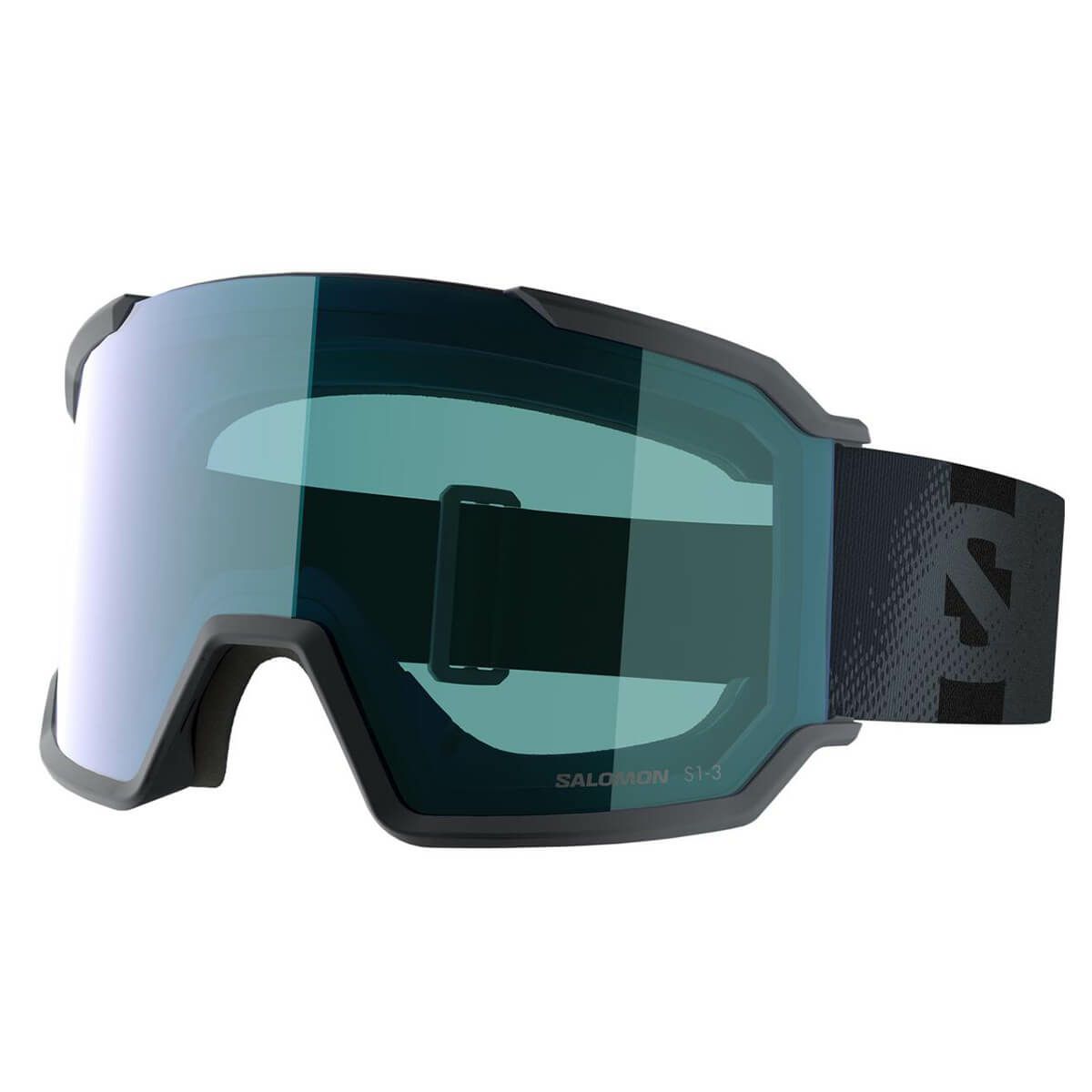 サロモン SALOMON　S/VIEW 3 PHOTOCHROMIC エス/ビュー3 調光レンズ EBONY/PHOTO ML BLUE　スキー スノーボードゴーグル 2025-2026