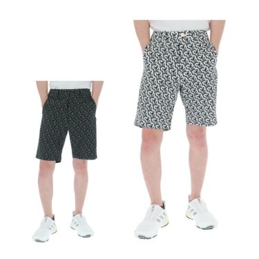 セントアンドリュース St ANDREWS　メンズ SA モノグラム柄 サッカーストレッチ ショートパンツ 042-5132553　2025年モデル 詳細1