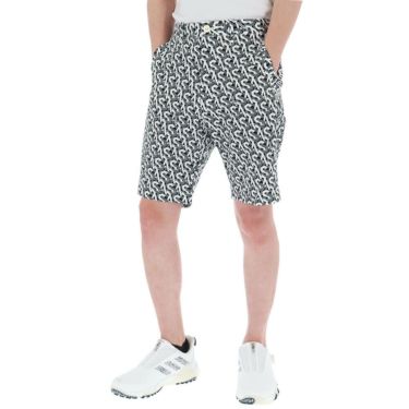 セントアンドリュース St ANDREWS　メンズ SA モノグラム柄 サッカーストレッチ ショートパンツ 042-5132553　2025年モデル 詳細7