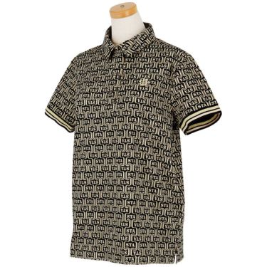 セントアンドリュース St ANDREWS　レディース ドビーメッシュ ニューウェーブ柄 半袖 ポロシャツ 043-5160558　2025年モデル 詳細4