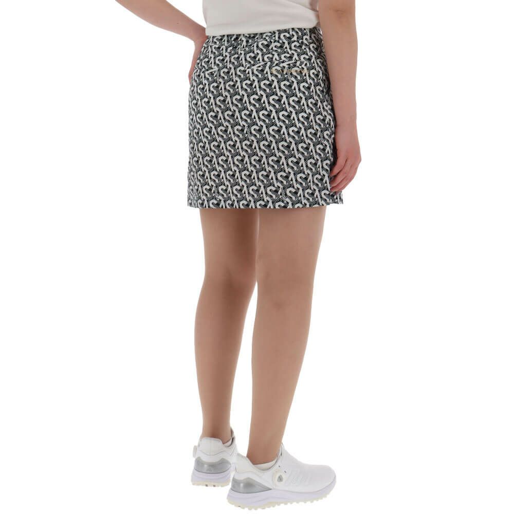 セントアンドリュース St ANDREWS　レディース SA モノグラム柄 サッカーストレッチ スカート 043-5134554　2025年モデル 詳細6