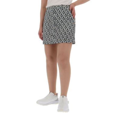 セントアンドリュース St ANDREWS　レディース SA モノグラム柄 サッカーストレッチ スカート 043-5134554　2025年モデル 詳細7