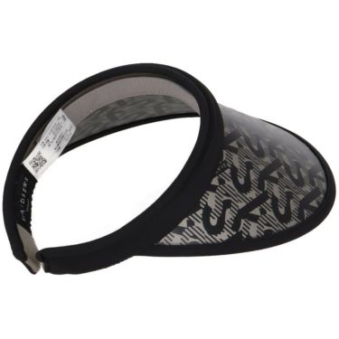 セントアンドリュース St ANDREWS　レディース クリップ UV バイザー 042-5187554 010 ブラック ゴルフウェア 詳細3