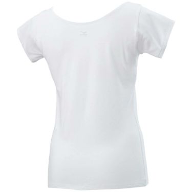 ミズノ MIZUNO　レディース クイックドライ アンダー ラウンドネック フレンチスリーブ シャツ C2JAA301 詳細2