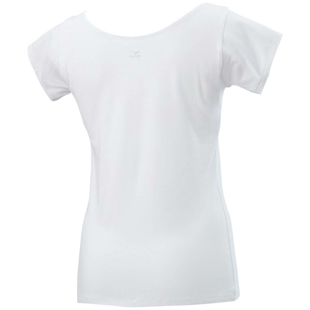 ミズノ MIZUNO　レディース クイックドライ アンダー ラウンドネック フレンチスリーブ シャツ C2JAA301 詳細2