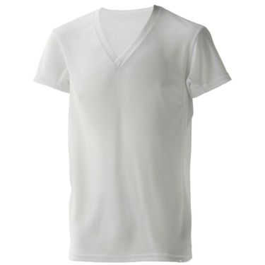 ミズノ MIZUNO　メンズ カルエアー アンダー Vネック 半袖 シャツ C2JAB112 詳細6