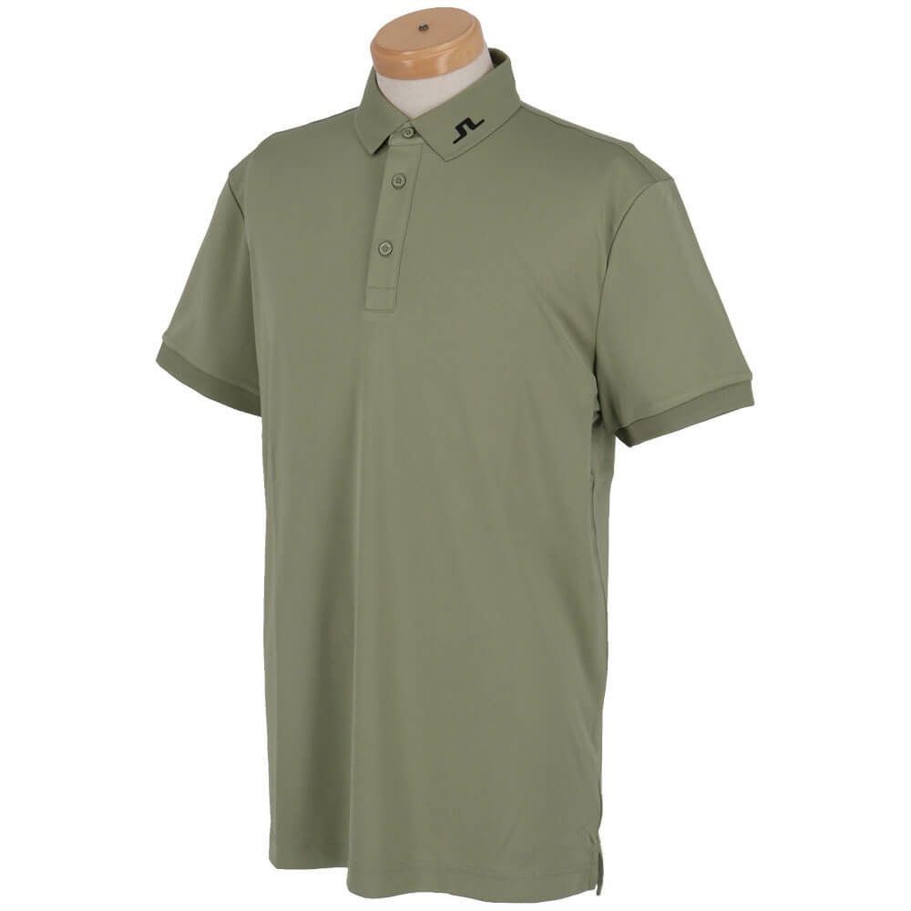 Jリンドバーグ J.LINDEBERG　メンズ バックブリッジ ロゴ刺繍 柄 半袖 ポロシャツ 071-23243　2025年モデル 詳細3