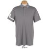 Jリンドバーグ J.LINDEBERG　メンズ ロゴデザイン 半袖 ポロシャツ 071-23245　2025年モデル グレー