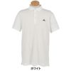 Jリンドバーグ J.LINDEBERG　メンズ ロゴデザイン ストレッチ 半袖 ポロシャツ 071-23343　2025年モデル ホワイト