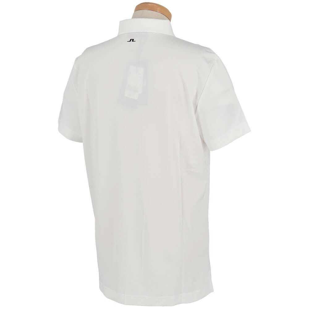 Jリンドバーグ J.LINDEBERG　メンズ ロゴデザイン ストレッチ 半袖 ポロシャツ 071-23343　2025年モデル 詳細2