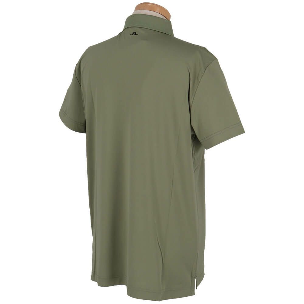 Jリンドバーグ J.LINDEBERG　メンズ ロゴデザイン ストレッチ 半袖 ポロシャツ 071-23343　2025年モデル 詳細6