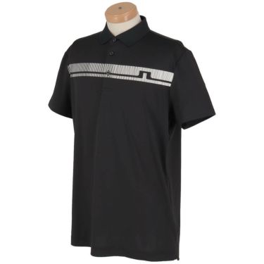 Jリンドバーグ J.LINDEBERG　メンズ ロゴプリント 半袖 ポロシャツ 071-23344　2025年モデル 詳細3