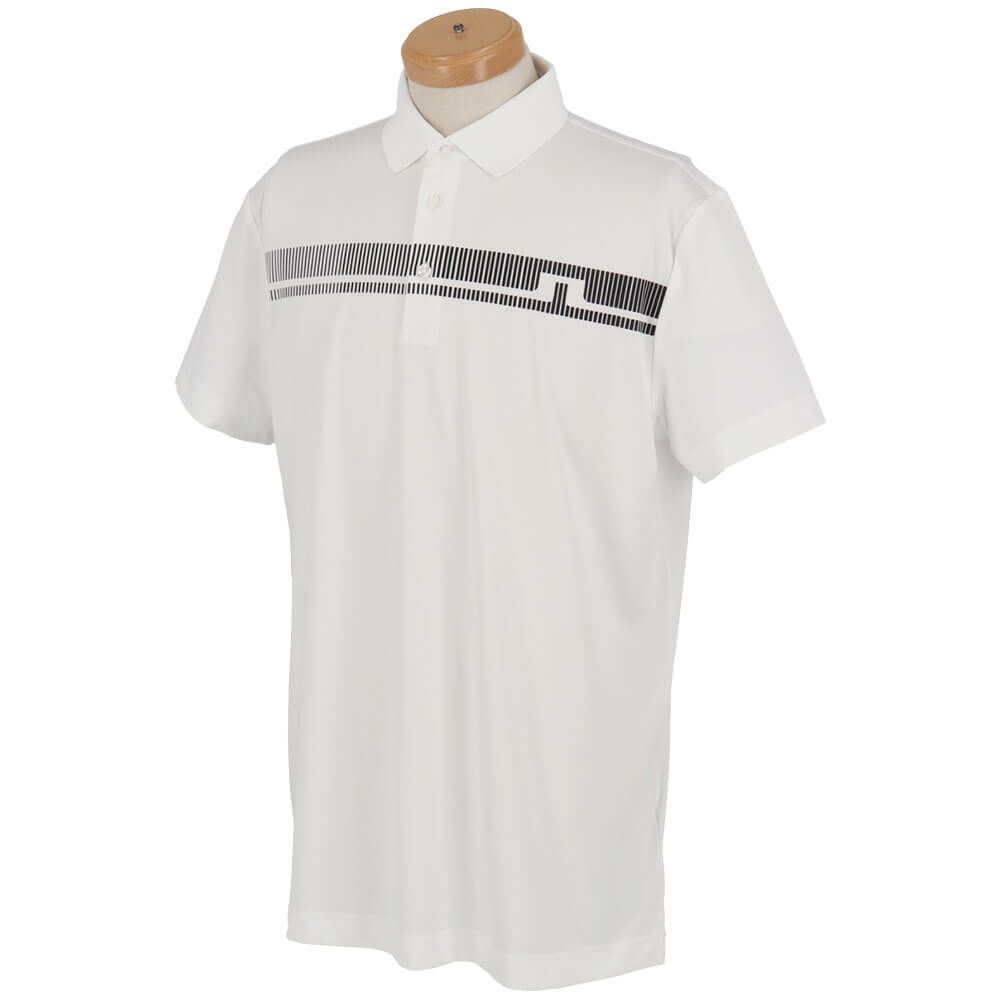 Jリンドバーグ J.LINDEBERG　メンズ ロゴプリント 半袖 ポロシャツ 071-23344　2025年モデル 詳細5