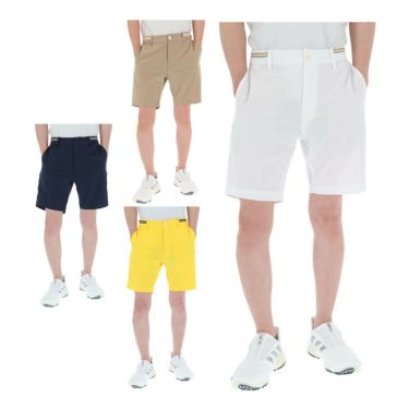 ☆ピンPING夏ゴルフ☆ショートパンツブルー系ストライプ新品未