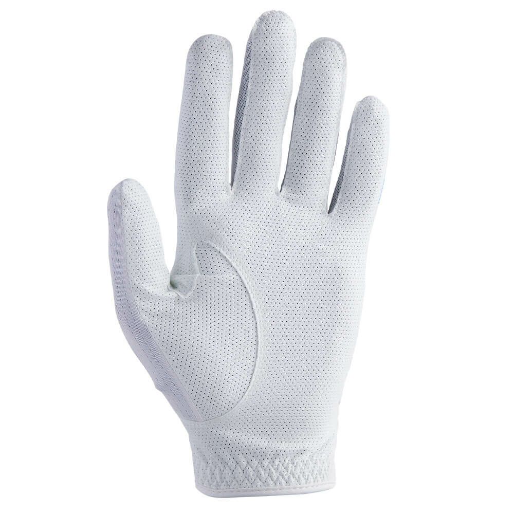 フットジョイ FootJoy　StaCool ステイクール EX 2025年モデル　メンズ ゴルフグローブ FGSC25 WN ホワイト/ネイビー ホワイト/ネイビー 詳細2