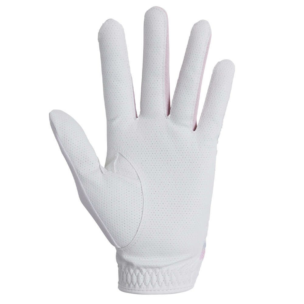 フットジョイ FootJoy　StaCool ステイクール 2025年モデル　両手用 レディース ゴルフグローブ FGWSC25 WP ホワイト/ピンク ホワイト/ピンク 詳細2