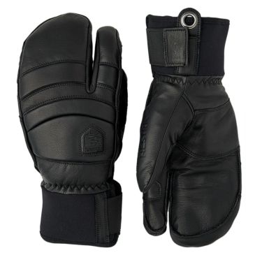ストラ HESTRA　Fall Line 3-Finger フォールラインスリーフィンガー Black　スキーグローブ 2025-2026